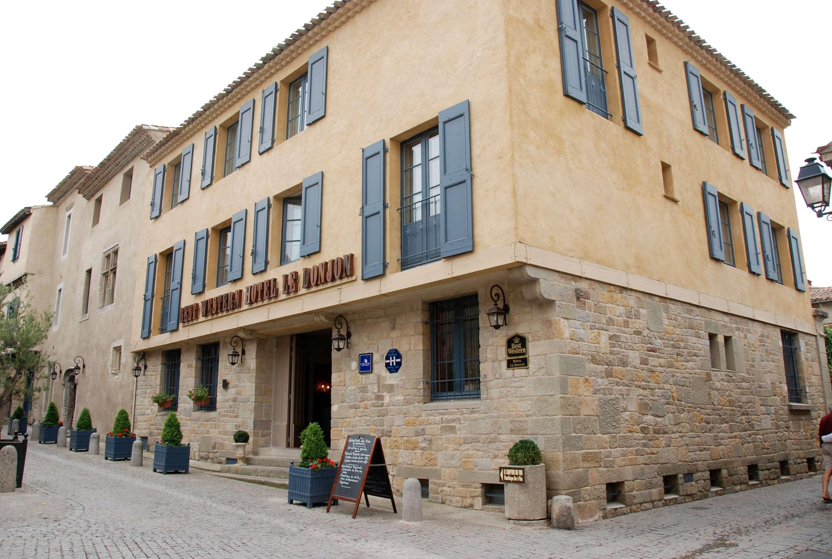 Hotel Le Donjon - Coeur De La Cite Medievale Carcassonne Eksteriør bilde